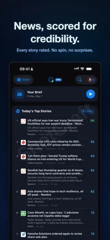 OmniNews — iPhone 스크린샷 1