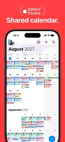 OurCal Calendar Messenger — iPhone 스크린샷 1