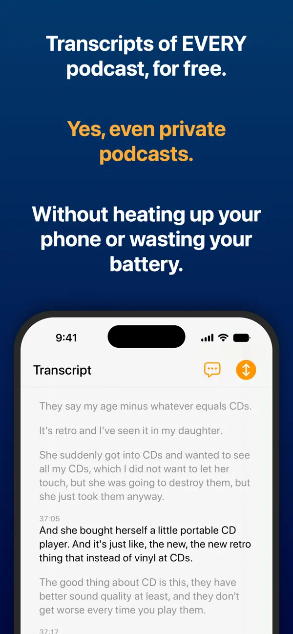 Overcast — iPhone screenshots 5
