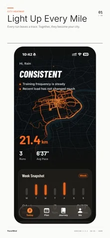 PacerMind — iPhone screenshots 1