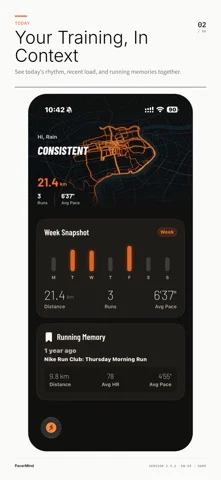 PacerMind — iPhone screenshots 2