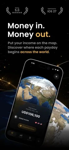 Payday - Global Money Tracker — iPhone 스크린샷 2