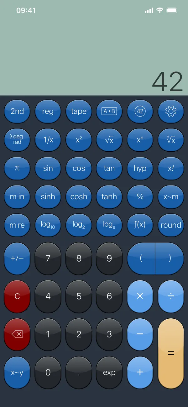 PCalc — iPhone 截图 3