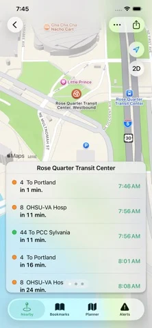 PDX Transit (Next Generation) — iPhone screenshots 1