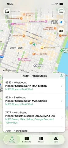 PDX Transit (Next Generation) — iPhone screenshots 2