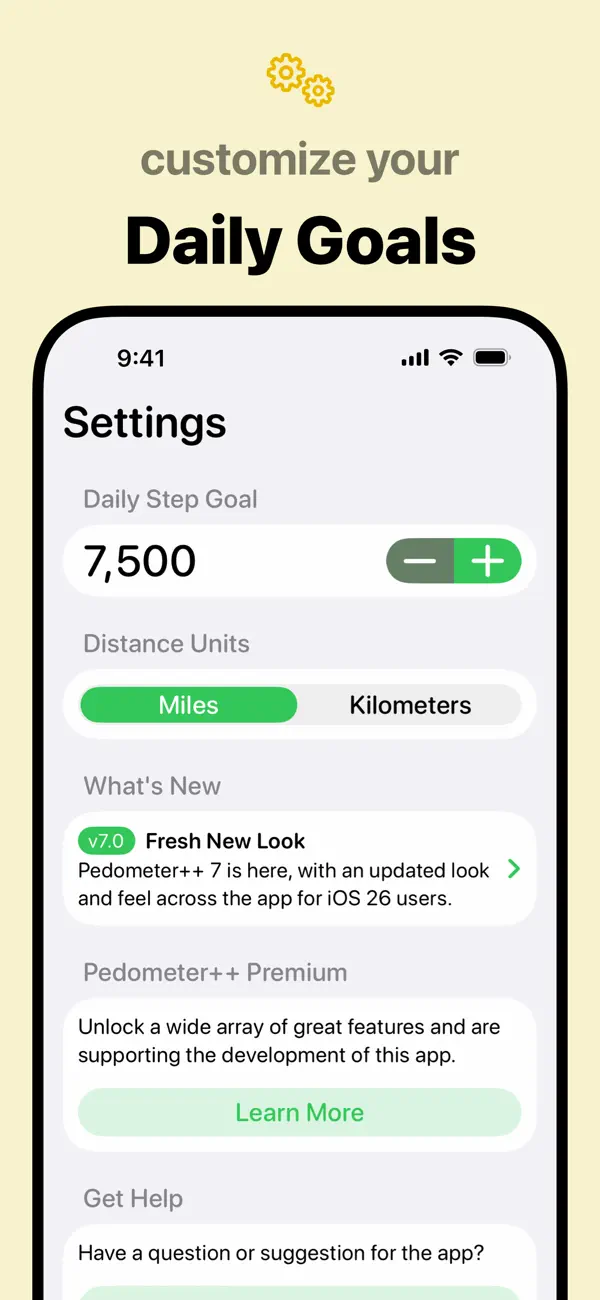 Pedometer++ — iPhone screenshots 9