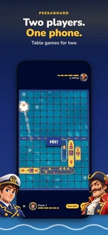 Peekaboard: 2 Player Games — iPhone 截图 1