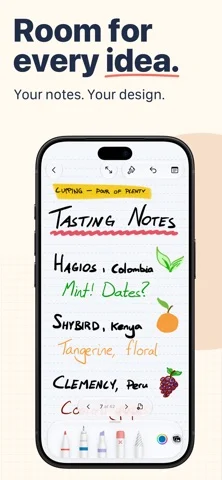 Penbook: Paper Planner & Notes — iPhone screenshots 1