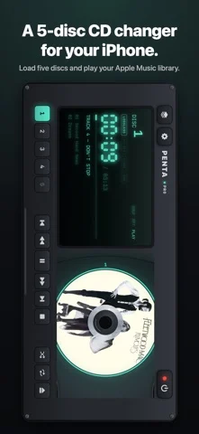 Penta - CD Player & Changer — iPhone screenshots 1