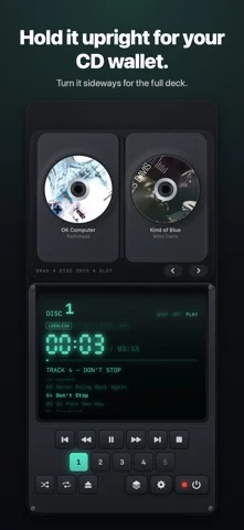 Penta - CD Player & Changer — iPhone screenshots 2