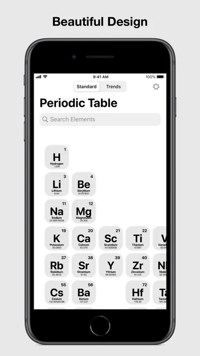 Periodic Table Chemistry 2026 — iPhone 스크린샷 1