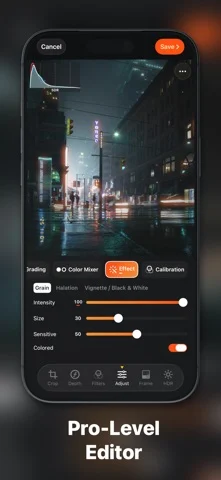 PhotonCam: Pro Camera & Editor — iPhone screenshots 2