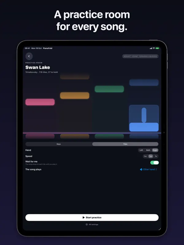 PianoFold — iPad screenshots 4