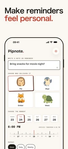 Pipnote: Couple Reminders — iPhone screenshots 2
