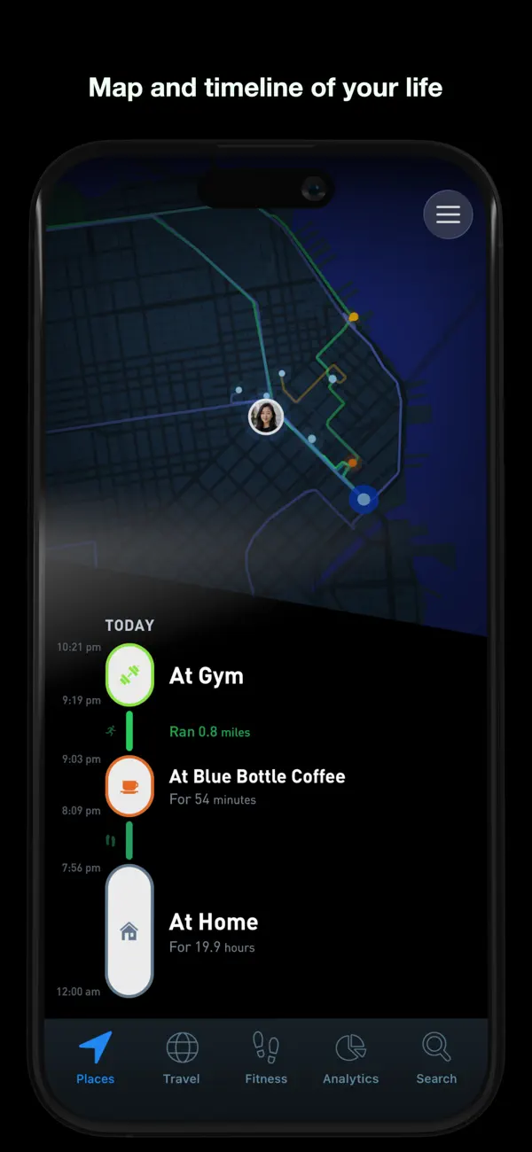 Places by Gyroscope — iPhone screenshots 1