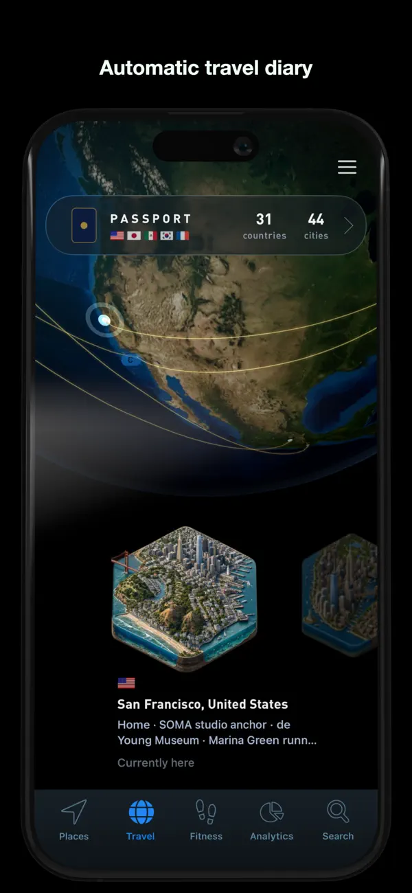 Places by Gyroscope — iPhone 截图 2