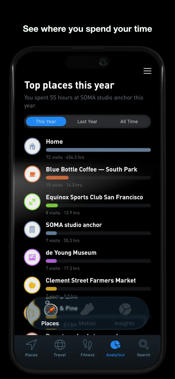 Places by Gyroscope — iPhone 截图 8