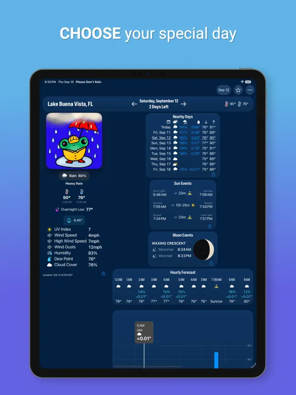 Please Don't Rain — iPad screenshots 1
