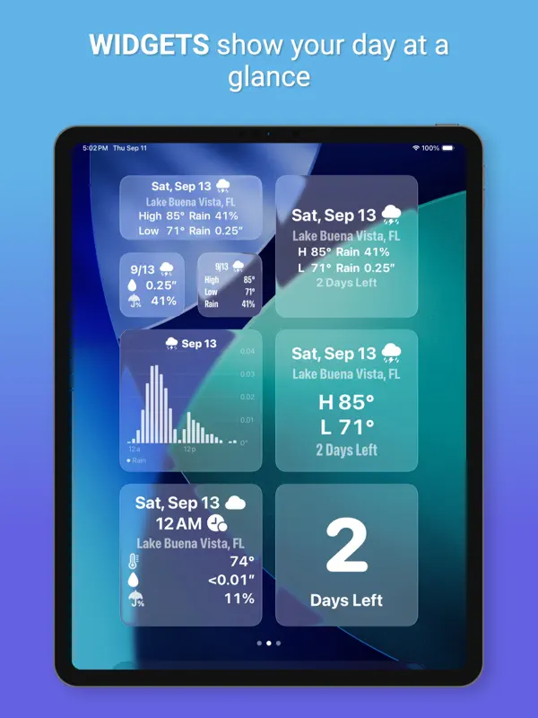 Please Don't Rain — iPad screenshots 3