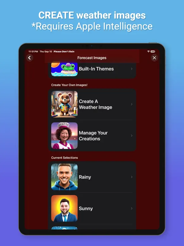 Please Don't Rain — iPad スクリーンショット 4