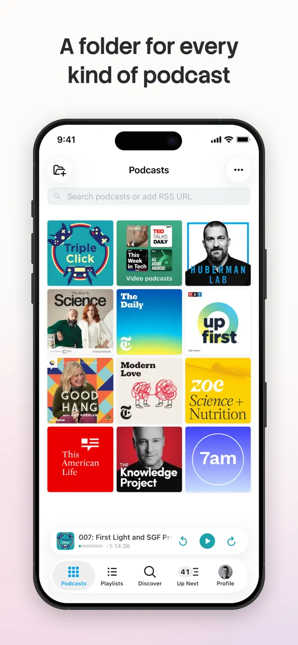 Pocket Casts — iPhone 截图 2
