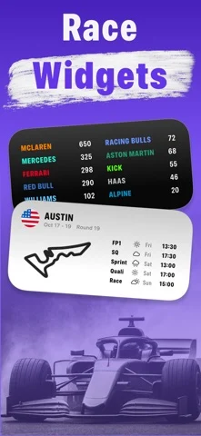Push Push: Formula Widgets — iPhone screenshots 1