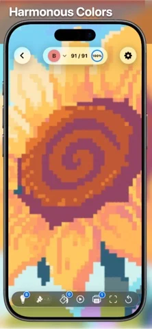 Puzizzle: Color By Number — iPhone 스크린샷 2