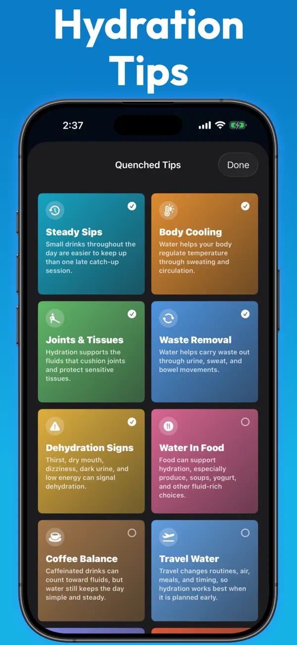 Quenched — iPhone screenshots 6