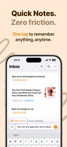 Quick Notes - Capture — iPhone 스크린샷 1