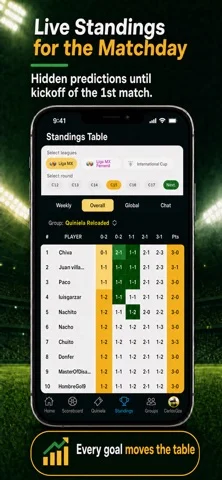 QuinielaMX: Soccer Predictions — iPhone screenshots 2