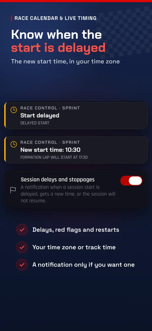 Race Calendar & Live Timing — iPhone screenshots 3