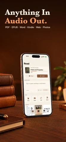 ReadAloud: Text to Speech PDF — iPhone screenshots 2