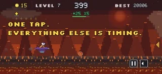 Rev Rush: Pixel Moto Runner — iPhone screenshots 1