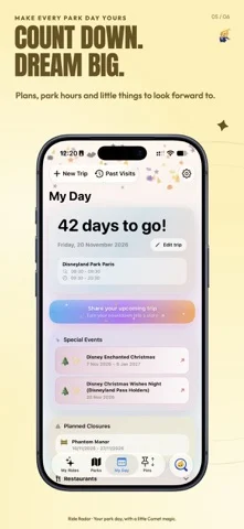 Ride Radar for Theme Parks — iPhone screenshots 2
