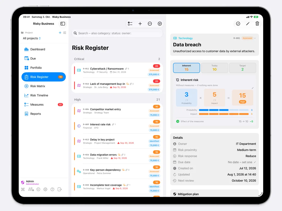 Risky Business — iPad screenshots 10