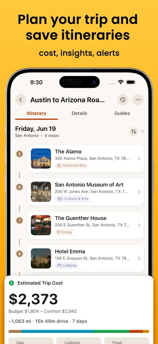 Road Trip! — iPhone screenshots 2