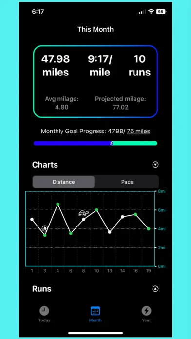 RunRev — iPhone screenshots 2