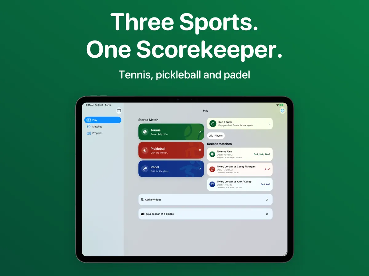 Serve — iPad スクリーンショット 2