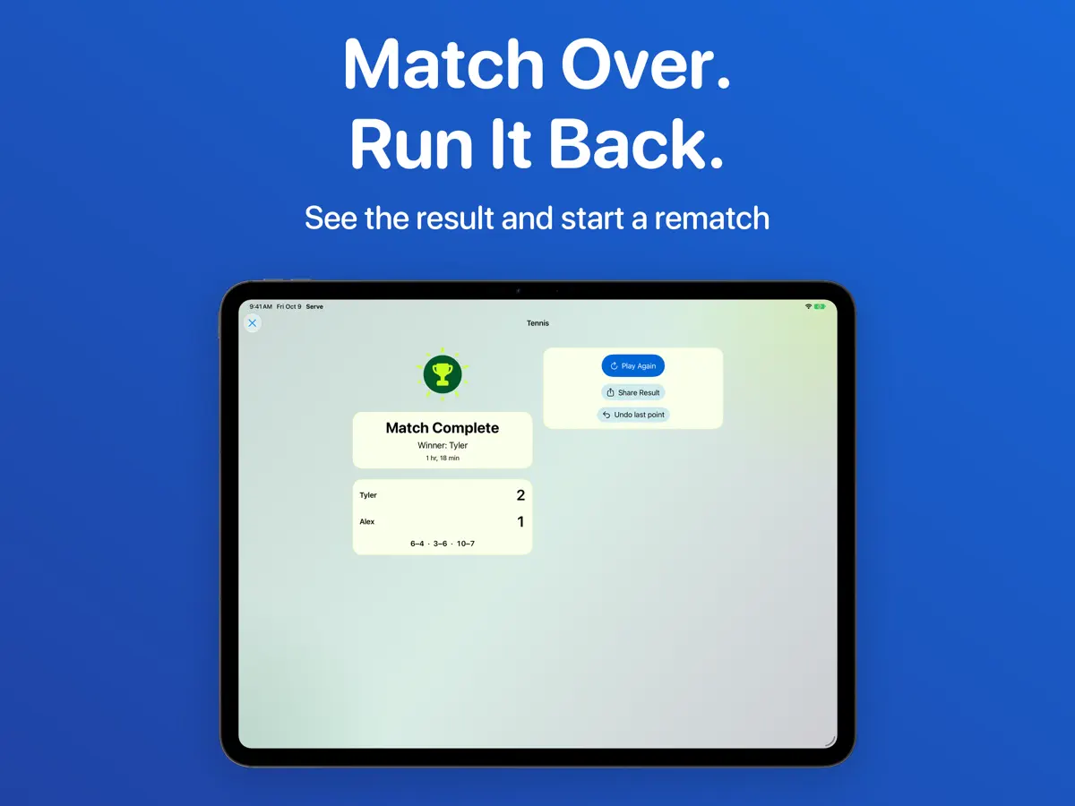 Serve — iPad スクリーンショット 7