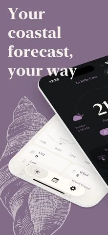 Shoobie³: Water Temp & Surf — iPhone 스크린샷 1