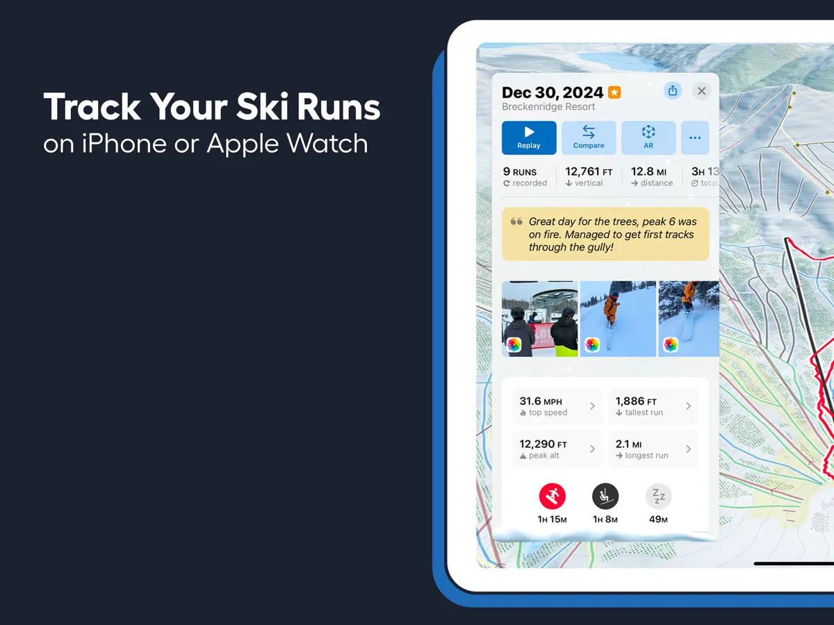Slopes — iPad screenshots 2