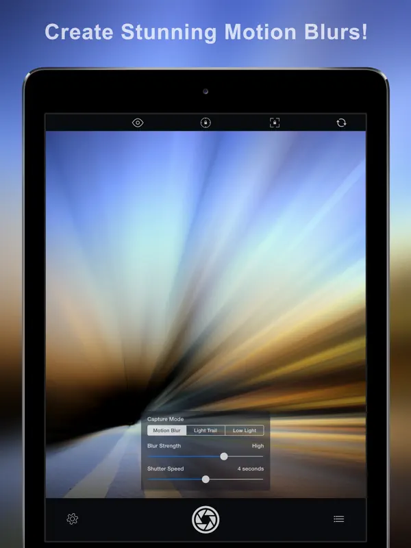 Slow Shutter Cam — iPad 스크린샷 2