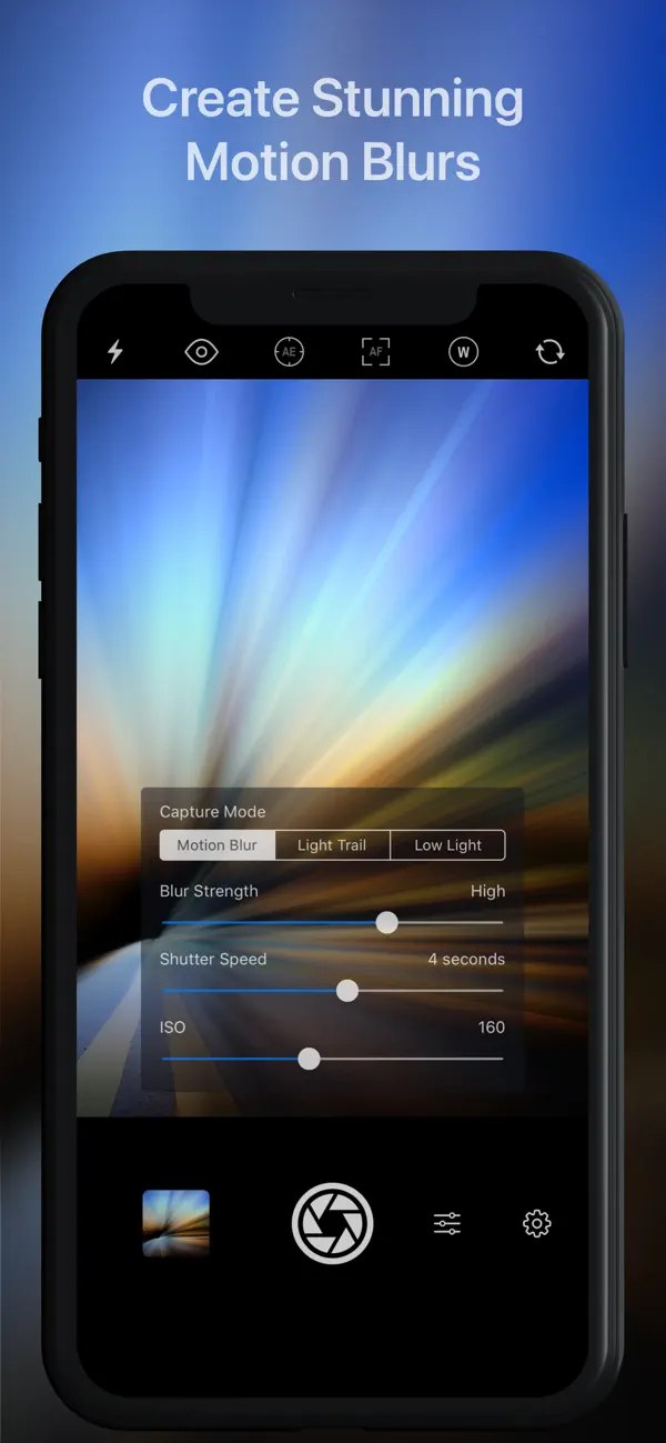 Slow Shutter Cam — iPhone screenshots 2