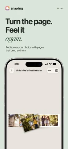Snapling: Digital Photo Albums — iPhone 스크린샷 2