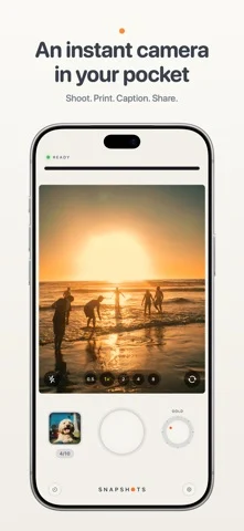 Snapshots: Instant Film Camera — iPhone スクリーンショット 1