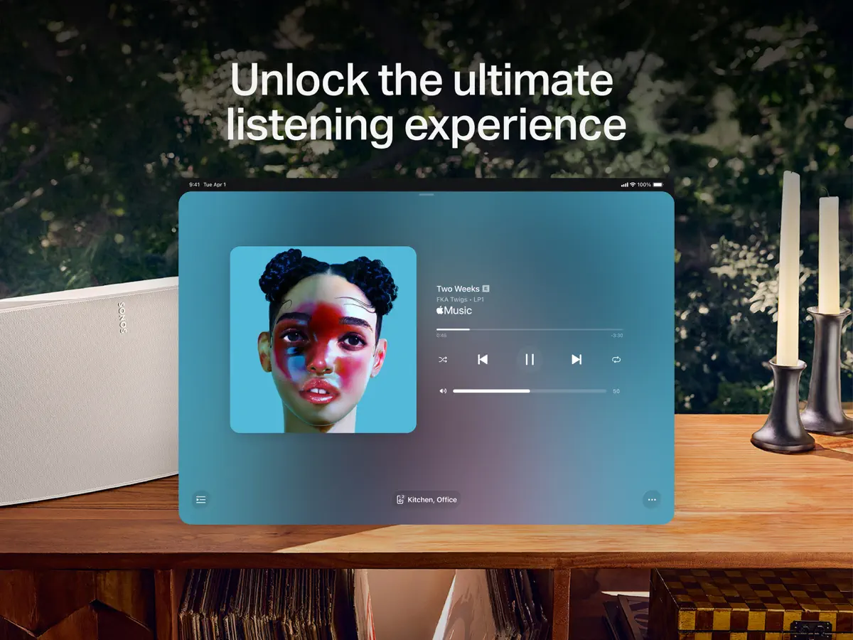 Sonos — iPad screenshots 1