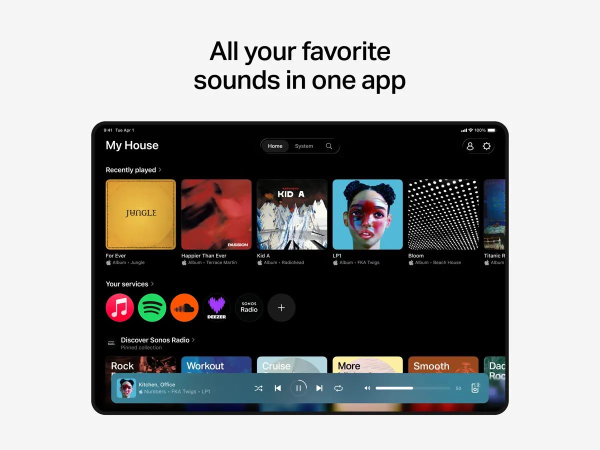 Sonos — iPad screenshots 2
