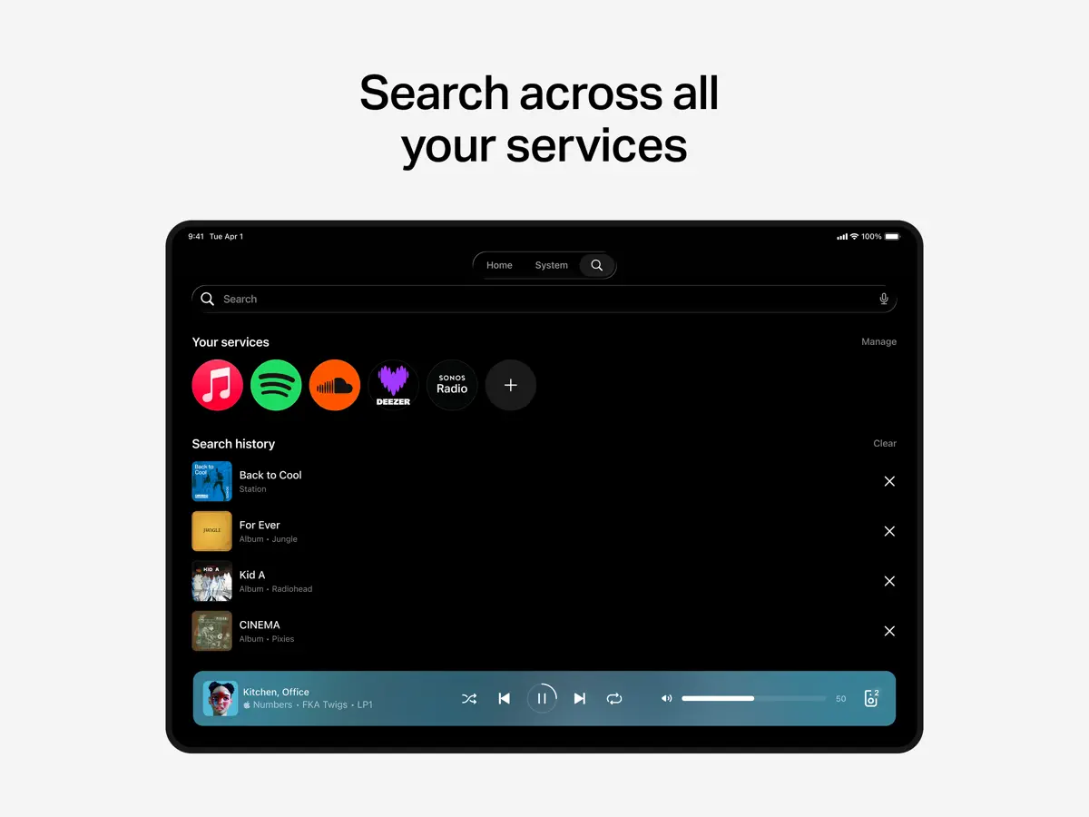 Sonos — iPad screenshots 4