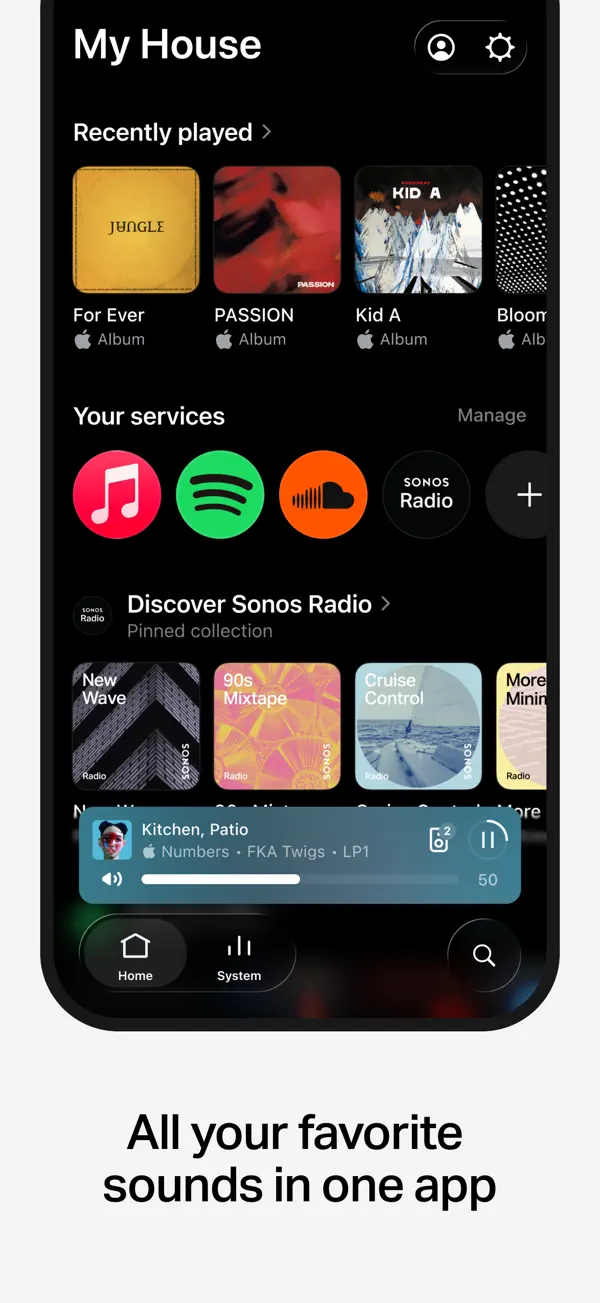 Sonos — iPhone スクリーンショット 2