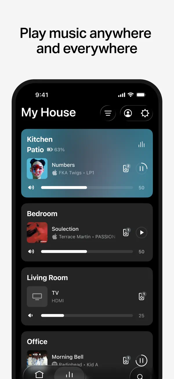 Sonos — iPhone スクリーンショット 3